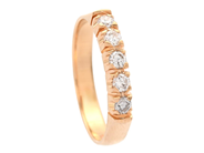 Jewellery - ETERNITY RING, 18K gold - View 1