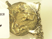 Pawnitems, 1 Trasig chain, 2 pendants 18K. weight 37g, in auction: Pawn – Wednesday 26 January 2005