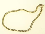 Pawnitems, 1 bracelet "curb", approx 19cm, in auction: Pawn – Wednesday 26 January 2005