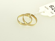 Pawnitems, 2 rings (graverade) 18K. weight 3,6g, in auction: Pawn – Wednesday 29 June 2005