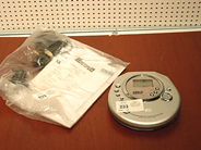 Pawnitems, 1 portable cd-player Jvc XL-PM30SL  with charger, head-phone, in auction: Pawn – Wednesday 26 October 2005