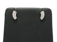 Jewellery, EARRINGS, 18K white gold, in auction: Classic – Saturday 28 May 2011