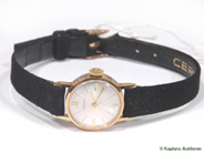 Pawnitems, Ladie´s wristwatch, Certina manual wind 14K in case, in auction: Pawn – Monday 5 December 2005