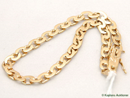 Pawnitems, Bracelet, "curb" 18K 21,5cm 11,5g, in auction: Pawn – Tuesday 17 January 2006