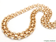 Pawnitems, Necklace, graduated "x-link" 18K 44cm 29,3g, in auction: Pawn – Tuesday 17 January 2006
