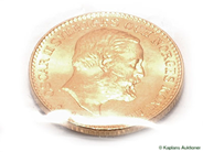 Pawnitems, Coin, 21K 10Kr Oscar II 4,5g, in auction: Pawn – Tuesday 28 March 2006