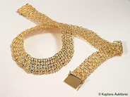 Jewellery, NECKLACE, 18K  weight 48.7 g X_länk m bar L =  45 cm, in auction: Classic – Saturday 29 April 2006