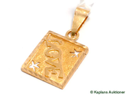 Pawnitems, Pendant, 21K, in auction: Pawn – Tuesday 30 May 2006