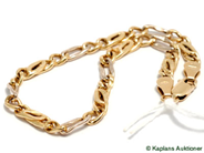 Pawnitems, Armlänk, 18K tvåfärgad 22cm, in auction: Pawn – Tuesday 30 May 2006