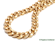 Pawnitems, Necklace, 18K "curb" rg/vg 45,5g  140,4g, in auction: Pawn – Tuesday 30 May 2006