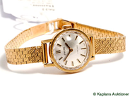 Pawnitems, Ladie´s wristwatch, 18K Enicar 18-18,5cm Br.vikt 26g, in auction: Pawn – Tuesday 30 May 2006