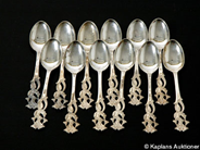 Pawnitems, Coffeespoons, 12st modell Linnea 10cm, in auction: Pawn – Tuesday 30 May 2006