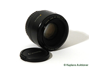 Pawnitems, Lens, Canon 50mm 1:1.8 snr: 1303011D, in auction: Pawn – Tuesday 30 May 2006