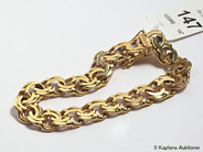 Pawnitems, 1 bracelet Bismarck, approx 20,5cm, in auction: Pawn – Thursday 1 June 2006