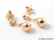 Pawnitems, Earrings, one pair droppar 18K 1,5g, in auction: Pawn – Tuesday 13 June 2006
