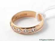 Pawnitems, Eternityring, with white stones 18K SIZE 17 3/4 3,7g, in auction: Pawn – Tuesday 13 June 2006