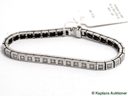 Pawnitems, 1 bracelet vg with dia approx 36x0,05ct,ca 18cm, in auction: Pawn – Thursday 29 June 2006