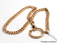 Pawnitems, 1 watchchain "curb", approx 31cm, in auction: Pawn – Thursday 29 June 2006