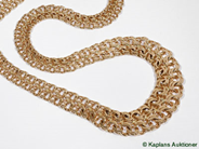 Pawnitems, Necklace, 18K double graduated Bismarck 46cm, in auction: Pawn – Tuesday 25 July 2006