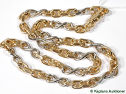 Pawnitems, Necklace, 18K tvåfärgad Ankarmodell 54cm, in auction: Pawn – Tuesday 25 July 2006