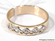 Pawnitems, Stenring, 18K SIZE 18 1/2 Alton, in auction: Pawn – Tuesday 25 July 2006