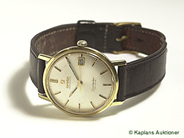 Pawnitems, Men´s wristwatch, Omega Automatic Seamaster De Ville with leatherstrap, in auction: Pawn – Tuesday 25 July 2006