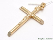 Pawnitems, Pendant, Crucifix. 18K 3,8g., in auction: Pawn – Tuesday 1 August 2006