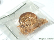 Pawnitems, Lot of gold, (skadat). 18K 1,3g., in auction: Pawn – Tuesday 1 August 2006