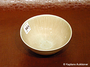 Pawnitems, 1 Keramikskål sign Isac, in auction: Pawn – Thursday 14 September 2006