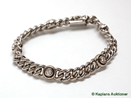 Jewellery, BRACELET, 18K white gold, in auction: Modern – Saturday 11 November 2006