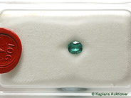 Gemstones, EMERALD, 1,32 ct, in auction: Modern – Saturday 11 November 2006