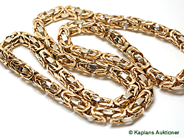 Pawnitems, 1 chain Kejsar rg/vg, 61cm, in auction: Pawn – Thursday 23 November 2006