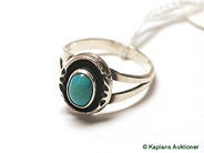 Pawnitems, 1 ring with turquoise stone, stl:17, in auction: Pawn – Thursday 23 November 2006
