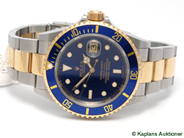 Pawnitems, 1 men´s wristwatch Rolex Submariner steel/gold, date, in auction: Pawn – Thursday 14 December 2006