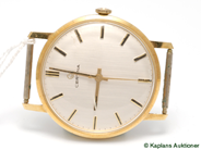 Pawnitems, 1 men´s wristwatch Certina 18K without band, in auction: Pawn – Thursday 14 December 2006