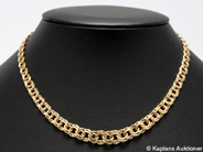 Pawnitems, Necklace, graduated Bismarck 18K  44 cm  19,1 g, in auction: Pawn – Tuesday 30 January 2007