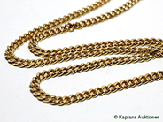 Pawnitems, 1 chain "curb", 49cm, in auction: Pawn – Thursday 3 May 2007