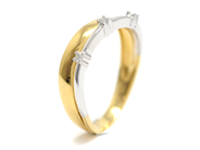 Jewellery - RING, 18K gold / white gold - View 2