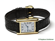 Watches, CARTIER, Tank, in auction: Watches – Saturday 8 September 2007