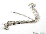 Pawnitems, 2 Bracelet, white gold, in auction: Pawn – Tuesday 20 November 2007