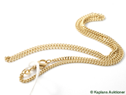 Pawnitems, Necklace, "curb" 18K 11,1g  59cm, in auction: Pawn – Tuesday 20 November 2007