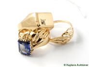 Pawnitems, 4 Rings, 18K 11,0g, in auction: Pawn – Tuesday 20 November 2007