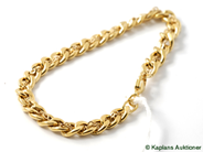 Pawnitems, Bracelet, "curb", in auction: Pawn – Tuesday 20 November 2007