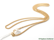 Pawnitems, Necklace, "curb", in auction: Pawn – Tuesday 20 November 2007