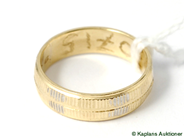 Pawnitems, Ring, engraved SIZE 16 18K 3,3 g, in auction: Pawn – Tuesday 8 January 2008
