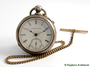 Watches, ELGIN Natl Watch Co, pocketwatch, in auction: Watches – Saturday 2 February 2008