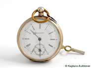 Watches, CHRONOMETRE, pocketwatch, in auction: Watches – Saturday 5 April 2008