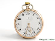 Watches, OMEGA, pocketwatch, in auction: Watches – Saturday 5 April 2008