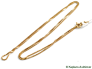 Pawnitems, Necklace, Venezia(skadad) 51cm 3,7g 18K, in auction: Pawn – Tuesday 8 April 2008