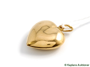 Pawnitems, Pendant, heart. 1,0g 18K, in auction: Pawn – Tuesday 8 April 2008